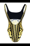 Versace 'Barocco' One Piece Swimsuit