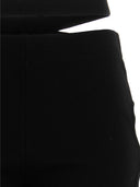 Andreādamo Cut Out Pants With Lacing