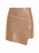 Andreādamo Sequin Knit Skirt