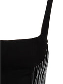 Giovanni Bedin Contrast Faltenflanellkleid