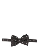 Alexander Mcqueen 'Skull Polka' Bow Tie