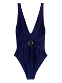 Zimmermann One Piece Swimsuit 'Tiggy Plunge Circle Link'