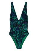 Zimmermann One Piece Swimsuit 'Tiggy Plunge Circle Link'