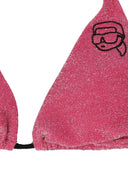 Karl Lagerfeld 'Ikonik 2.0' Bikini Top