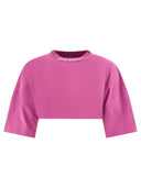 Palm Angels "Classic Logo" Cropped T Shirt