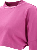 Palm Angels "Classic Logo" Cropped T Shirt