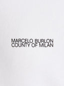 Sudadera con capucha de Marcelo Burlon County of Milan 'Tempera Cross'