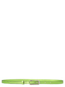 Ceinture en cuir en papier d'aluminium eéra