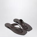 A.Mery i sandali kinto marrone scuro in pelle