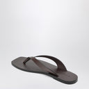 A.Mery i sandali kinto marrone scuro in pelle