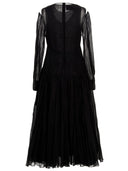 Abito per gonna a pieghe di jil sander