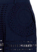 Pantaloni di cotone ricamato da Ferretti Alberta