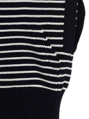 Sacai Striped Hooded Cape