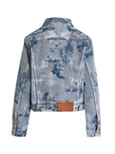 Off White Giacca Denim 'Sky Meteor'