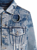 Off White Giacca Denim 'Sky Meteor'