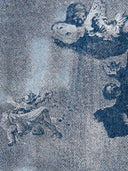 Off White Giacca Denim 'Sky Meteor'