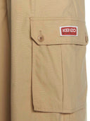 Pantaloni cargo Kenzo con parentesi graffe