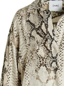 Nude 'Schlange' Bluse