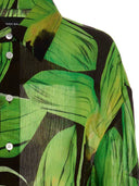 قميص لويزا بالو كبير الحجم بطبعة.