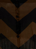 تنورة طويلة من سان لوران شيفرون