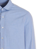 Salvatore Piccolo abgerundetes Kragenhemd