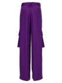 Versace Satin Cargo Pants