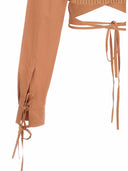 Andreādamo 'Criss Cross' Cropped Shirt