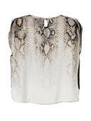 Nude 'Snake' Bloshirt