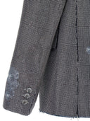J.W.anderson ha usato la giacca di blazer in denim di paillettes
