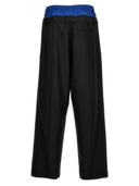 Pantalones de tinta de la India del cinturón de emboscado