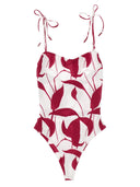 Kiton Printed One Piece Swimsuit