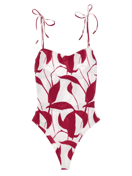 Kiton Printed One Piece Swimsuit