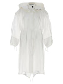 Ferragamo organza bez oprawki płaszcz