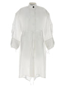 Ferragamo organza bez oprawki płaszcz