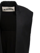 Jil Sander Two Material Long Vest