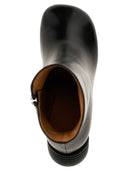 Stivali alla caviglia "molla tonale" al largo