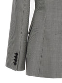 Alexander McQueen Blazer Houndstooth a doppio petto