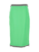 Spódnica Fendi Satin i Gabardine