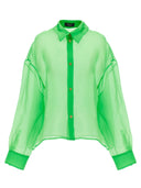 A.W.A.K.E. Mode Organdy 80s Shirt