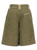 Ganni Heavy Twill Bermuda Shorts