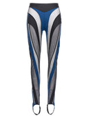 Mugler Contrasting Insert Leggings