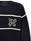 Sweter w paski w paski Palm Angels PA