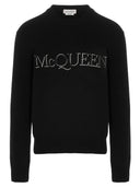Alexander Mcqueen Sweater With Embroidered Logo