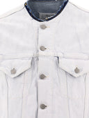 Maison Margiela Giacca In Denim Senza Colletto