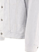Maison Margiela Giacca In Denim Senza Colletto