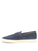 Brunello Cucinelli Suede Loafers With Latex Sole