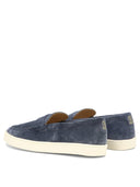 Brunello Cucinelli Suede Loafers With Latex Sole