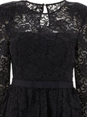 Self Portrait Cord Lace Midi Dress