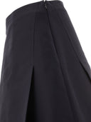 Marni Cady Midi Skirt With Maxi Pleats