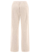 Brunello Cucinelli Sequin Embellished Ribbed Trousers